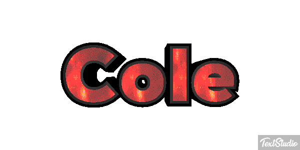 Cole Text effect