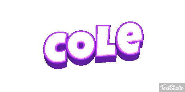 Cole Text effect