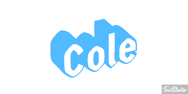 Cole Text effect