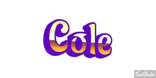 Cole Text effect
