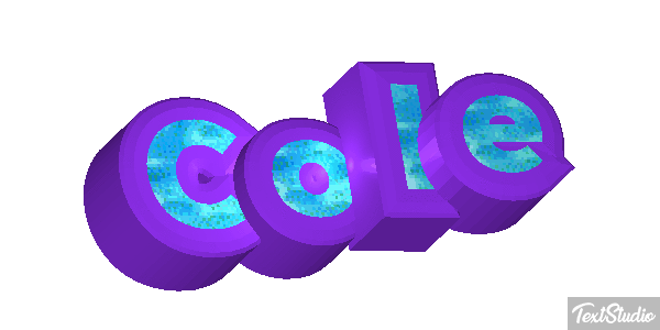 Cole Text effect