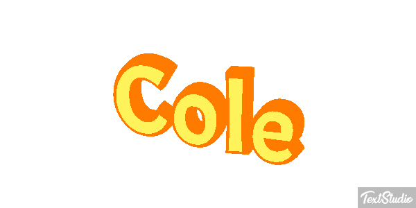 Cole Text effect
