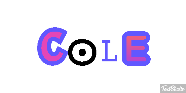 Cole Text effect