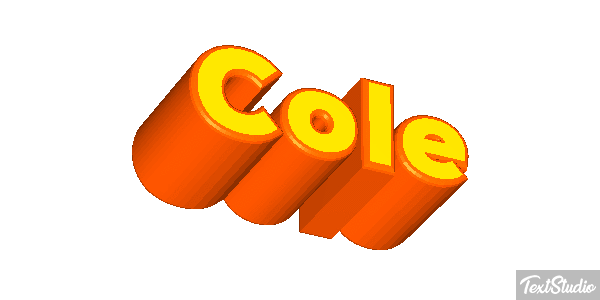 Cole Text effect