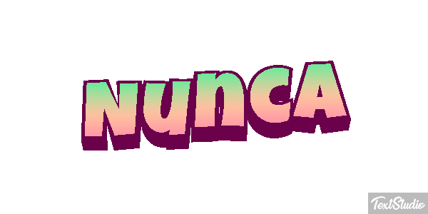 Nunca Efekt tekstowy