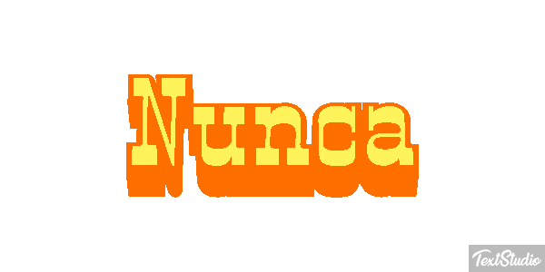 Nunca Efekt tekstowy