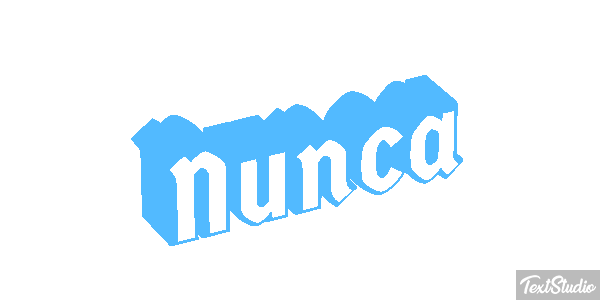 Nunca Efekt tekstowy