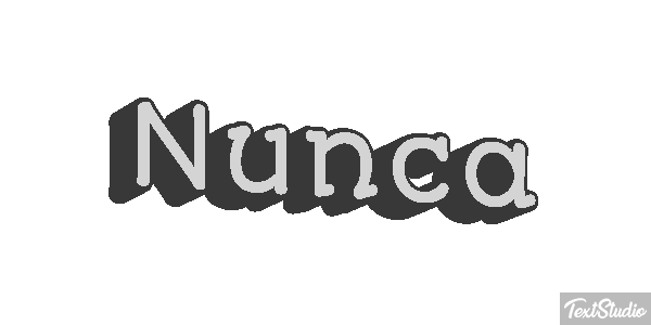 Nunca Efekt tekstowy