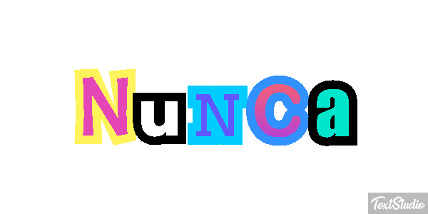 Nunca Efekt tekstowy