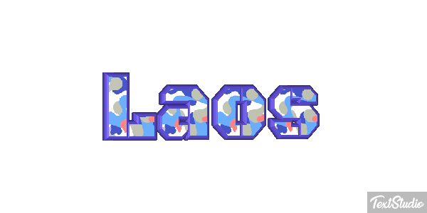 Laos Text effect
