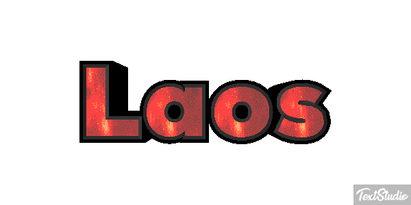Laos Text effect