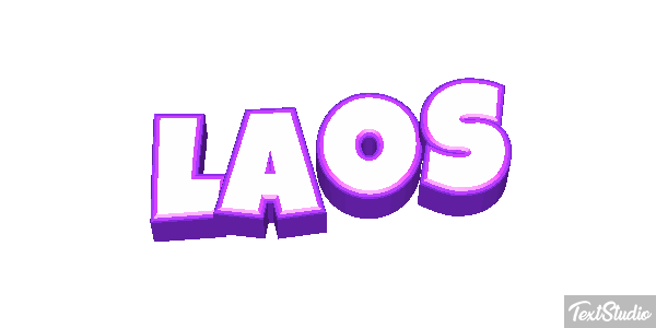 Laos Text effect