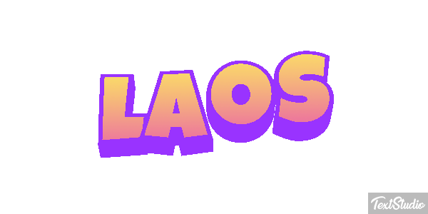 Laos Text effect