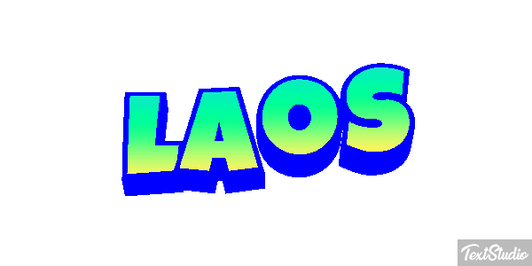Laos Text effect
