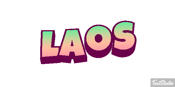 Laos Text effect