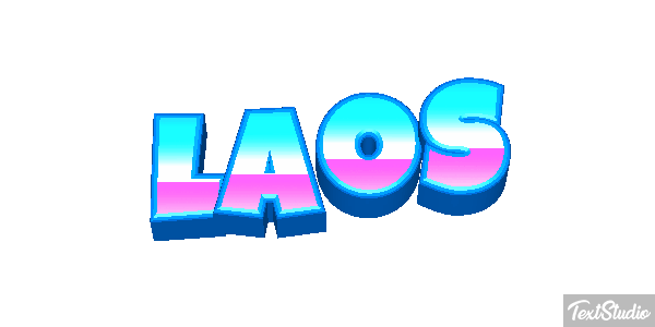 Laos Text effect