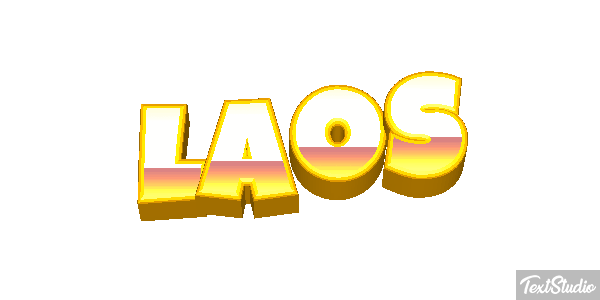 Laos Text effect