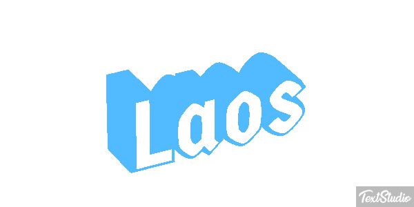 Laos Text effect