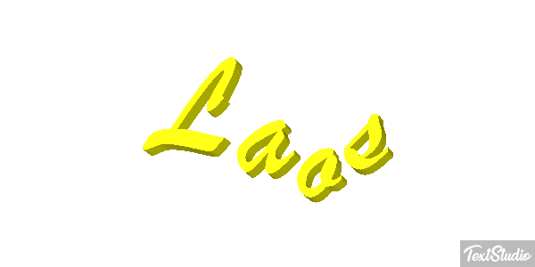 Laos Text effect