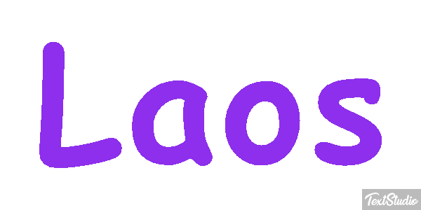 Laos Text effect