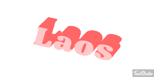 Laos Text effect