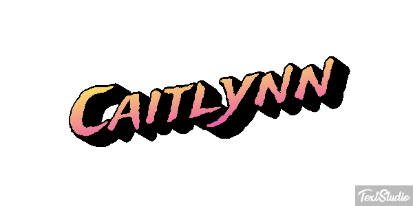 Caitlynn Text effect