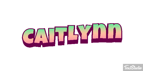 Caitlynn Text effect