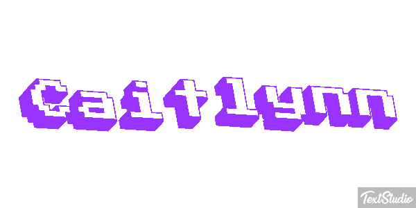 Caitlynn Text effect