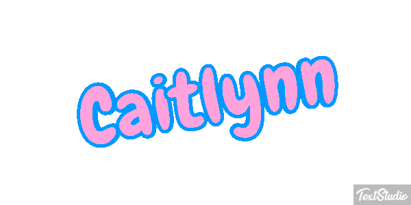 Caitlynn Text effect