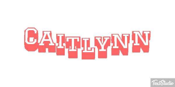 Caitlynn Text effect