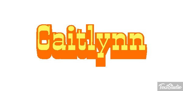 Caitlynn Text effect