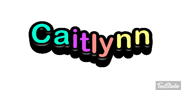 Caitlynn Text effect