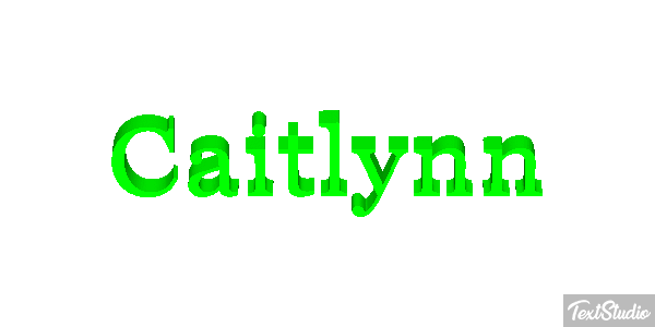 Caitlynn Text effect