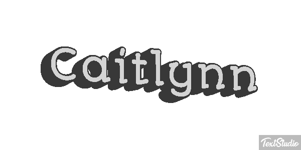 Caitlynn Text effect