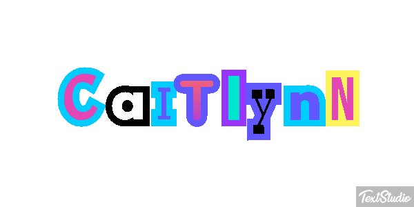 Caitlynn Text effect