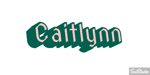 Caitlynn Text effect