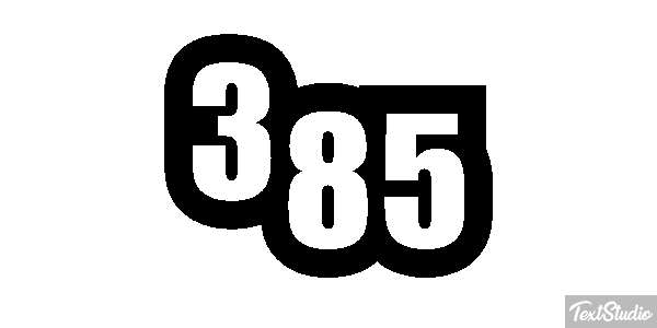 385 Texteffekt