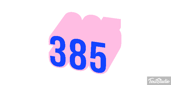 385 Texteffekt