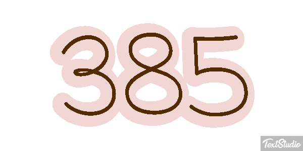 385 Texteffekt