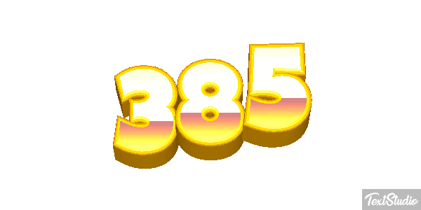 385 Texteffekt