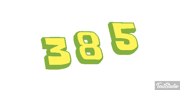 385 Texteffekt