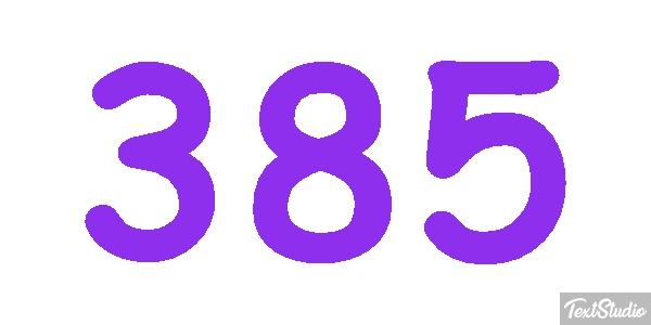 385 Texteffekt