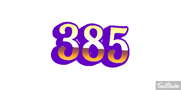 385 Texteffekt