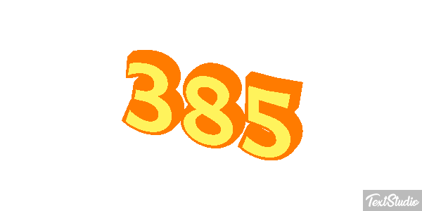 385 Texteffekt