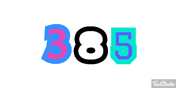 385 Texteffekt