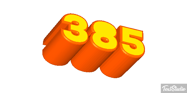 385 Texteffekt