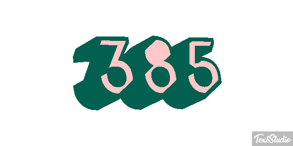 385 Texteffekt