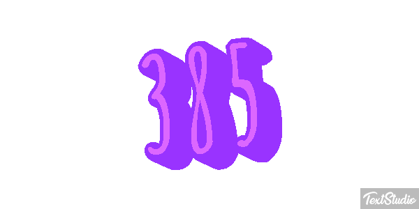 385 Texteffekt
