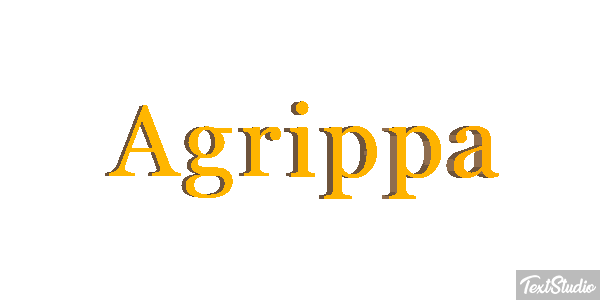 Agrippa Effetto testo