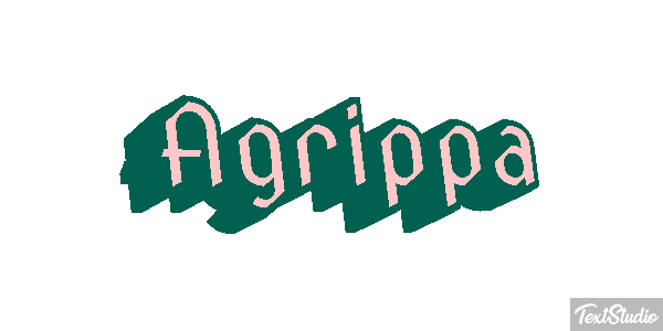 Agrippa Effetto testo